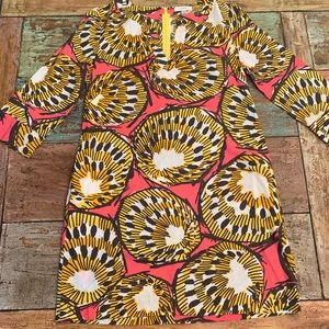 J.Crew Bold Graphic Tunic Dress